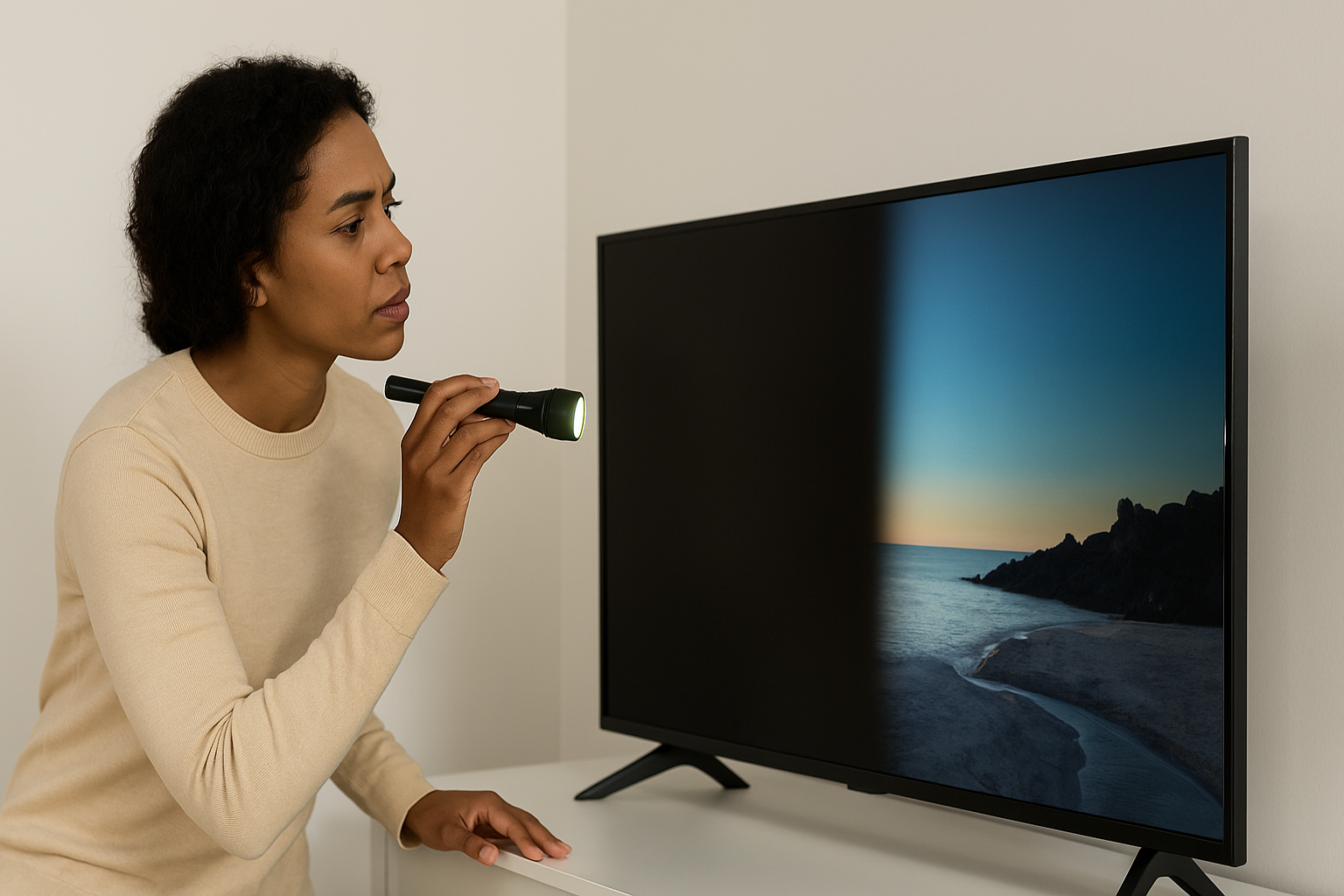 LED ou Tela Queimada? Entenda a Diferença Antes de Gastar Dinheiro no Conserto da TV